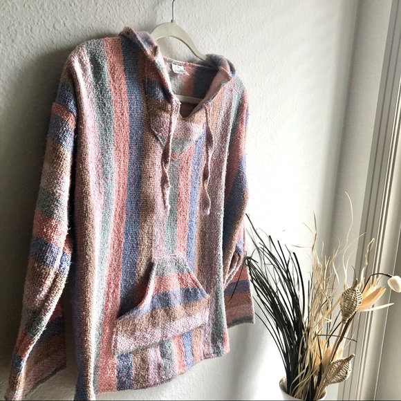 Pastel colored Baja hoodie size medium - Picture 2 of 6